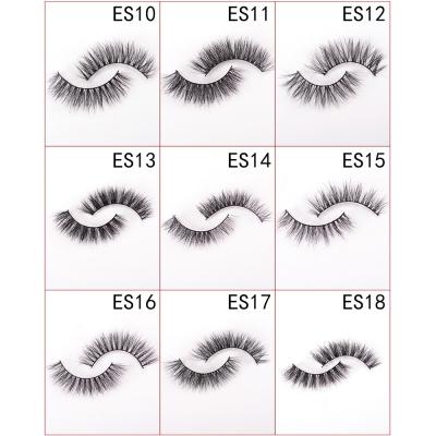 China Professional Wholesale Mink Eyelash 3d Mink Long Natural Eyelashes Extension Lashes 35mm Lashes for sale