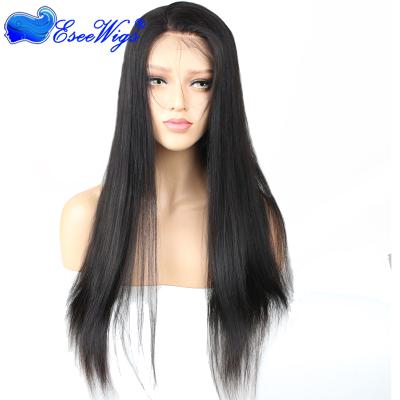 China Factory Price 8a Grade Silky Straight Lace Front Wig Human Hair Full Wave Lace Wigs For Black Women for sale