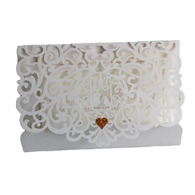 China China Wedding Invitation Card Laser Cut Design Wedding Cards Luxury Wedding Invitations for sale