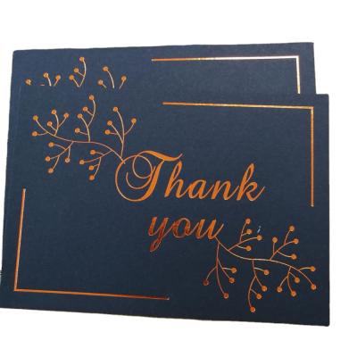 China China Invitation Cards Printing Services / Thank You Cards Greeting Cards Printing With Gold Foil for sale