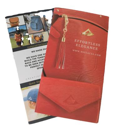 China Advertising Brochure Flyer Printing Custom Luxury Trifold Matte Laminate Brochure Printing for sale