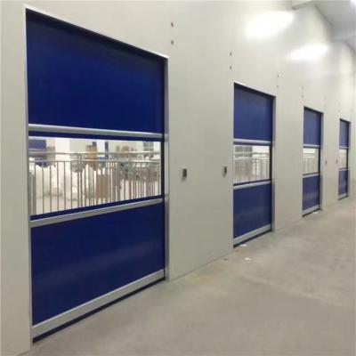 China Modern High Speed ​​Clear Roll Up Door Industrial Rolled High Speed ​​Steel Bending PVC Polycarbonate C Door Automatic High Speed ​​Door for sale