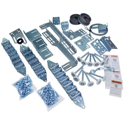 China Lowes Modern Garage Roll Up Shutter Door Parts Complete Garage Door Hardware Kit 1 Set For Garage Doors for sale