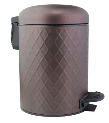 China Hot selling trash can viable and indoor foot pedal trash can and waterproof metal bathroom trash can for sale