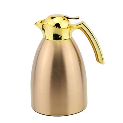 China 1.0L Sustainable, Hot Sales 1.5L Double Walled Insulated Stainless Steel Vacuum Flask Water Jar With Glass Interior for sale