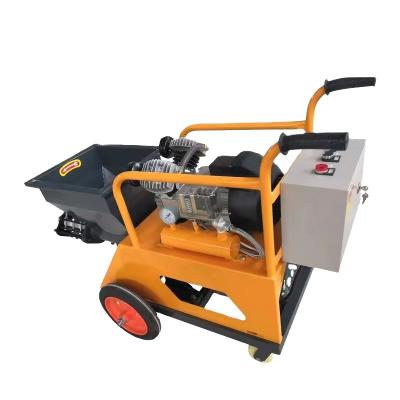 China High power mortar spraying  spraying gypsum mortar spraying machine thermal insulation for sale