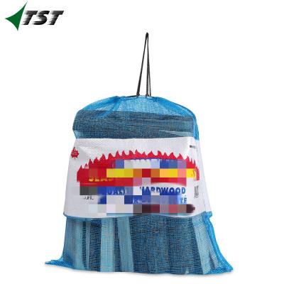 China Wholesale agriculture 50lb 50kg drawstring gauze pp onion mesh bag vegetables packing net sack potatoes mesh bag for sale