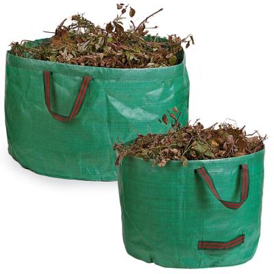 China Yard Yard Waste Bag Holder Yard Waste Bags Reusable Collapsible Garden Waste Bag for sale