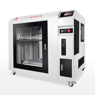 China PRO 600*600*600mm Fast Bull Extruder 600*600*600mm Professional 3D Prototyping 3d Printing Machine 3d Printing Machine Large Price With Autoleveling for sale