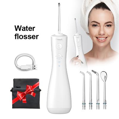 China 360 Rated Nozzle Teeth Floser Travel Picks 250ml Oral Smart White Cheap Water Flosser Jet Irrigator Mini Cleaner Power 2in1 Ipx7 for sale