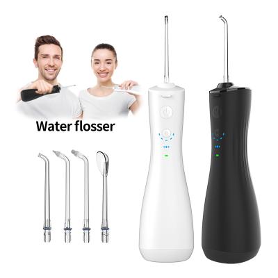 China 4 Variable Nozzle OEM Portable Waterproof Teeth Clean USB Cordless Oral Water Irrigator Dental Care Flosser For Dentist for sale