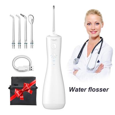 China 4 PSI Max Water Pressure Variable Nozzle 140 Portable Mini Teeth Irrigator 250ml Dental Oral Iirrigator for sale