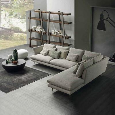 China Large Chesterfield SOFA Chesterfield SOFA Modern Fabric Minimalist Living Room Sofa With Chaise Lounge for sale