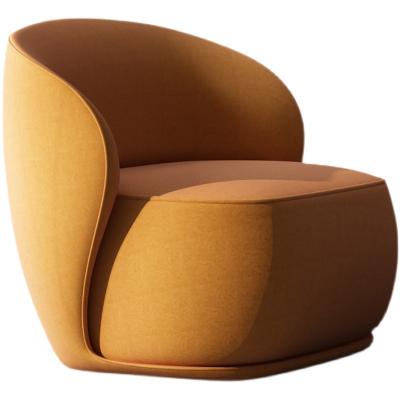 China Modern Modern Egg Shape Velvet Upholstered Lounge Chairs In Living Room And Beauty Salon Chair for sale