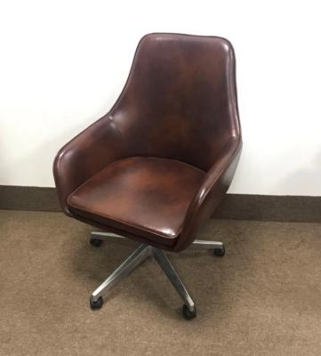 China Office Furniture Leather Single Swivel Chair Executive Chair New Executive Chair Design for sale