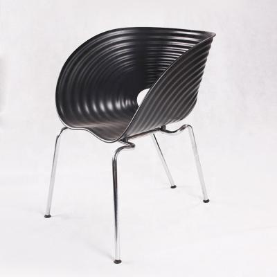 China Dining Chair Dining Chair Creative Design Metal Leg Outdoor Restaurant Barrel Chair for sale