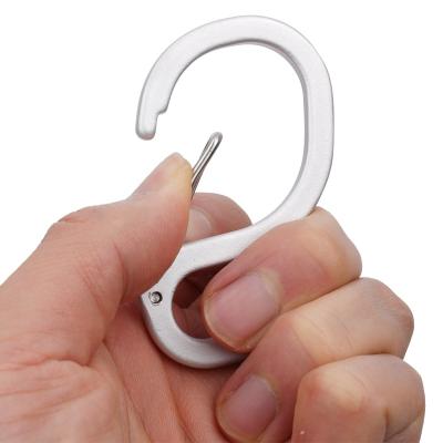 China Hang modern style NO.6 special thing special aluminum carabiner clip custom unique karabiner for sale