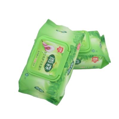 China Hot Selling Feminine Hygiene Skin Care Cloths Female Intimate Hygienic Wet Cloths Hygiene Wipes For Vaginal Cleaning for sale