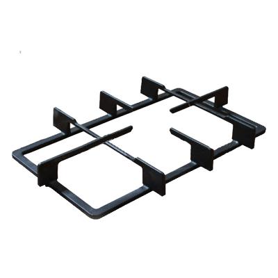 China Commercial cast iron hotel cost iron grate gas stove cast iron stove liner bracket burner grate support pan support for sale