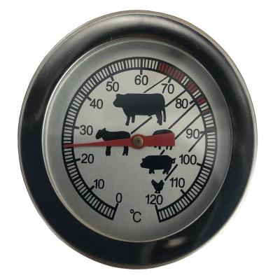 China Commercial BBQ Professional Thermometer Bimetal Dial Baking Oven Thermometer Stainless Instant Read Thermometer for sale