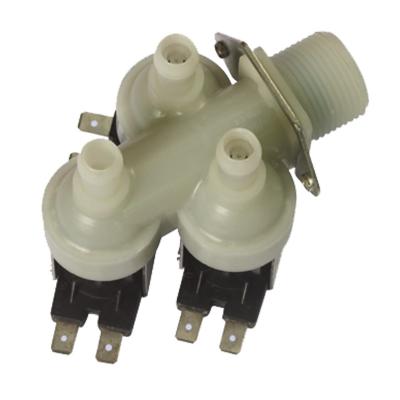 China Hot Selling Household Factory Washing Machine Solenoid Electric Water Double Inlet Valve for sale