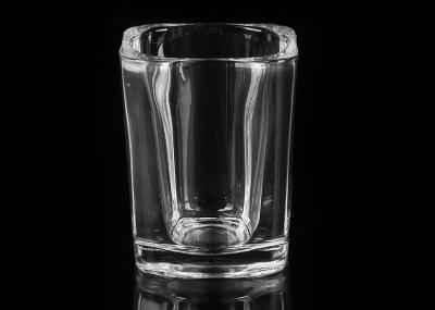 China Thick Wall Crystal Skull Shot Glass Durable With Heat Resisting for sale