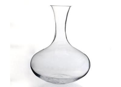 China 2000ml Clear Glass Wine Decanters Dinnerware Hand Made for Home for sale