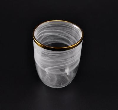 China Clear Glass Votive Candle Holders Decorative Glassware Customized for sale