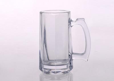 China Classics heavy bottom glass beer mug / crossword water glass mug for sale