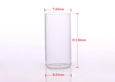 Chine pots de vide en verre de Borosilicate 370ml pour l'herbe ou le miel avec le couvercle en bois à vendre