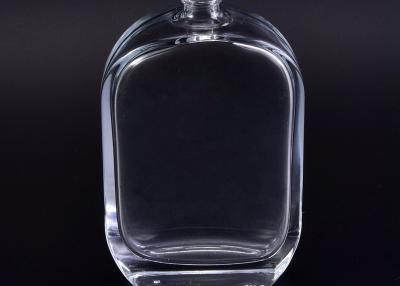 China Oblate het Glasflessen Vriendschappelijke Eco van het Vorm Kleine Decoratieve Parfum - Te koop