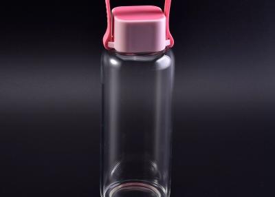 China Customized Borosilicate Glass Sports Bottle , Glass Drinking Bottles For Water for sale