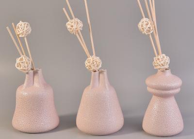 China Custom Beautiful Aroma Reed Ceramic Diffuser Bottles In Stock Eco Friendly for sale