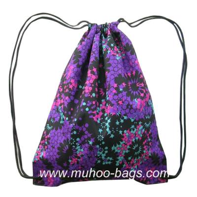 China Fashion String bag, Backpack,Promotion bag MH-2121 purple range for sale