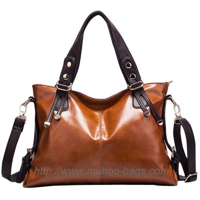 China High Quality Blue Leather Handbags for lady (MH-6027) for sale