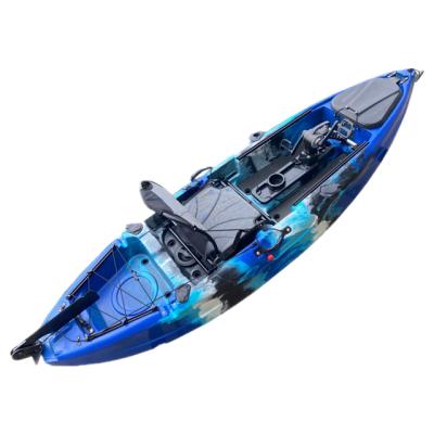 China LLDPE HULL for fishing small kayak pedal drive kayak motor kayak for sale