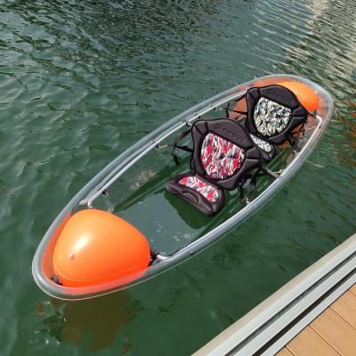 China Water Sports Transparent Kayak Double Kayak Sit In Kayak for sale