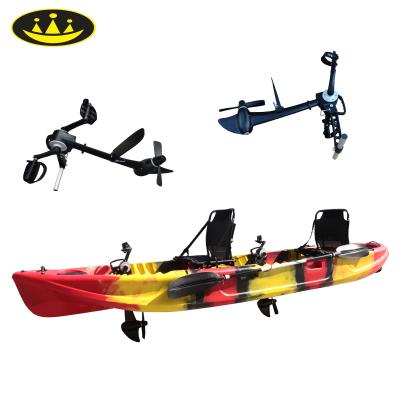 China LLDPE Double Pedal Kayak with Pedal Drive System for sale