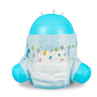 China Stocklot Baby Diaper Factory Printed High Quality Sleepy Diaper for sale