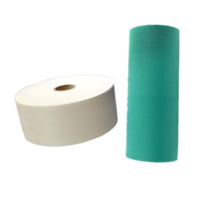 China Good quality plain weave factory hydrophilic nonwoven fabric with low price for baby diapers for sale