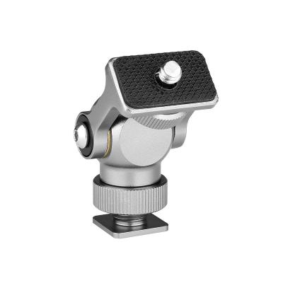 China Genneral Mini Hot Shoes Head Cold Angle Full Bracket Adjustable Hot Shoe Heads For Camera Phone Microphone for sale