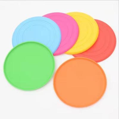 China 2022 Viable Hot Sale Silicon Multifunctional Frisbeed Interactive Dog Frisbeed for sale