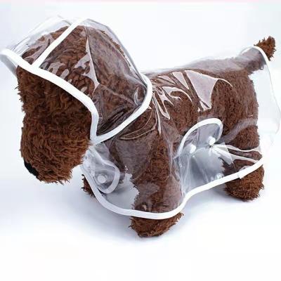 China Custom Dog Raincoat Durable Comfortable Waterproof Dog Anti-lost Safety Fitting for sale