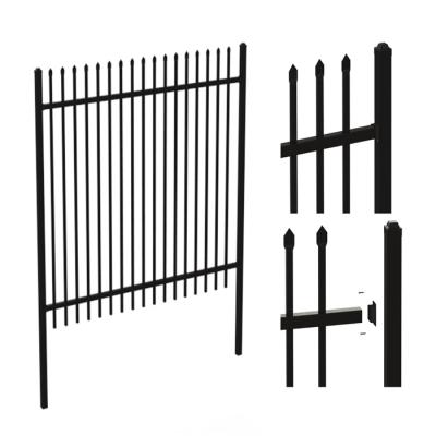 China Superior Powder Coated High Security Garrison Fence Panels Easily Assembled For Frontier School Factory for sale