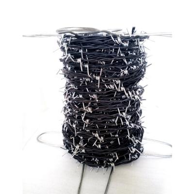 China Hot dip protection and fencing galvanized barbed wire/barbed wire for security fence/PVC coated wire cladding for sale