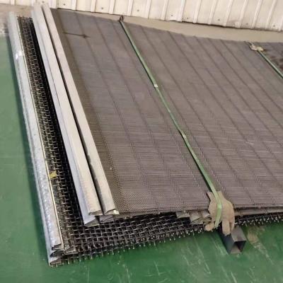 China Plain Weave Long - Slot Anti - Clogging Screen Mesh / Crusher Screen Mesh for sale