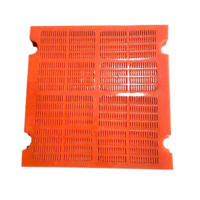 China Dewatering Vibrating Screen PU Vibrating Screen / Polyurethane Mining Screen Panel 0.5-100mm Thickness for sale