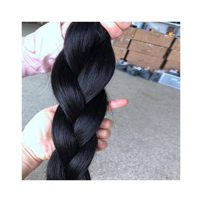 China Widely Used Top Quality Silky Straight Wave 32 34 36 38 40 Inch Raw Indian Straight Hair Weave Hair Extension for sale