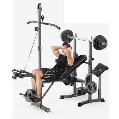 China Indoor Adjustable Commercial Multi Purpose Weight Chest Bench Gym Squat Lift Rack for sale