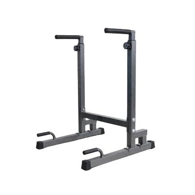 China Dip Station Home Fitness Use Rack Forming Parallel Bars For Body Workout Tricep Dips Leg Raises With Lift Trainer for sale